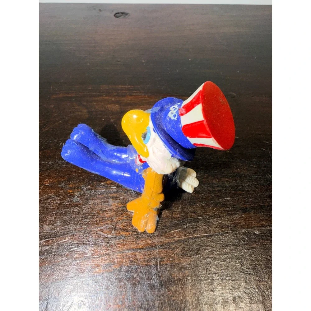Vintage 1980 Sam the Eagle 84 LA Olympics Mascot Figure W Berrie Co Hong Kong - Picture 8 of 8
